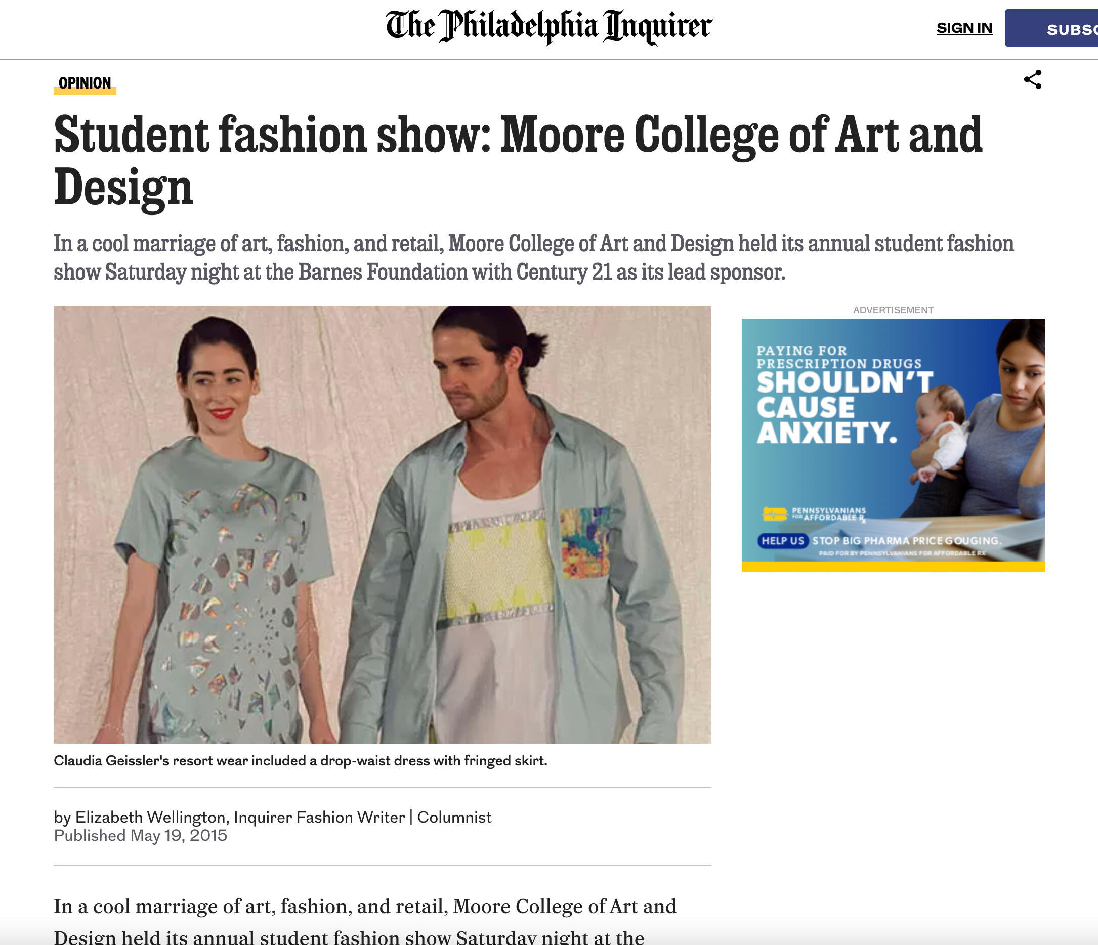 InStyle Magazine, September 2019. Design worn by Michelle Dockery.