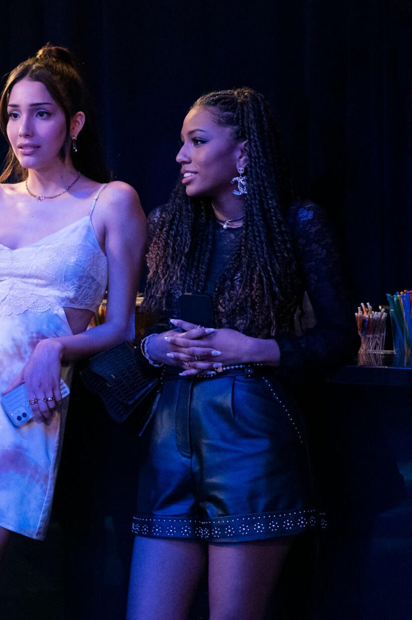 Savannah Smith in bodysuit design for Cami NYC. As seen in Gossip Girl.