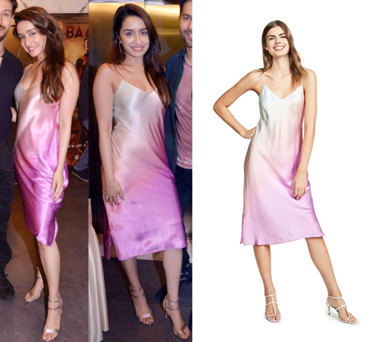 Shraddha Kapoor in print design for Cami NYC