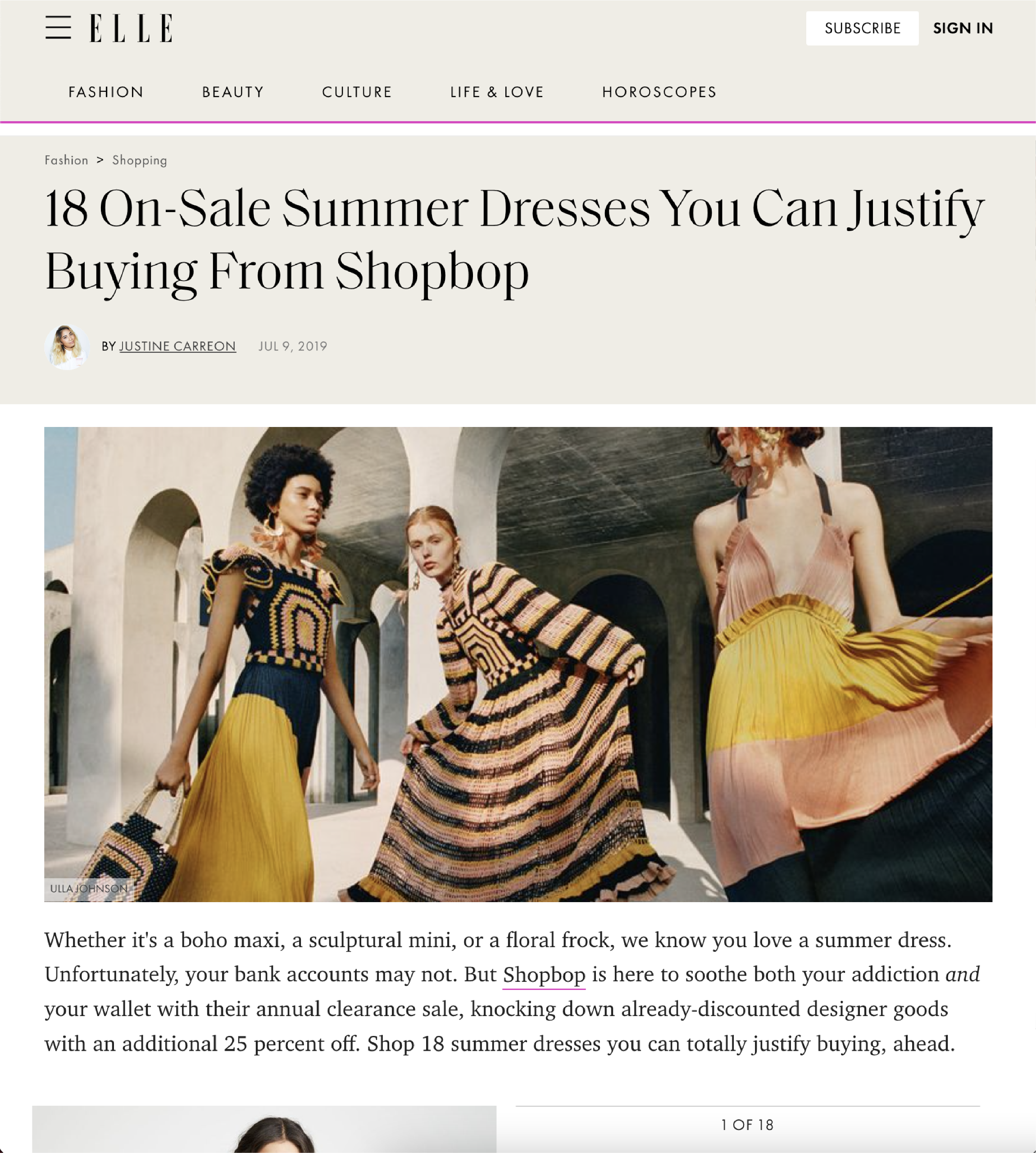 Who What Wear: 20 Spring Dresses Worthy of Easter Brunch