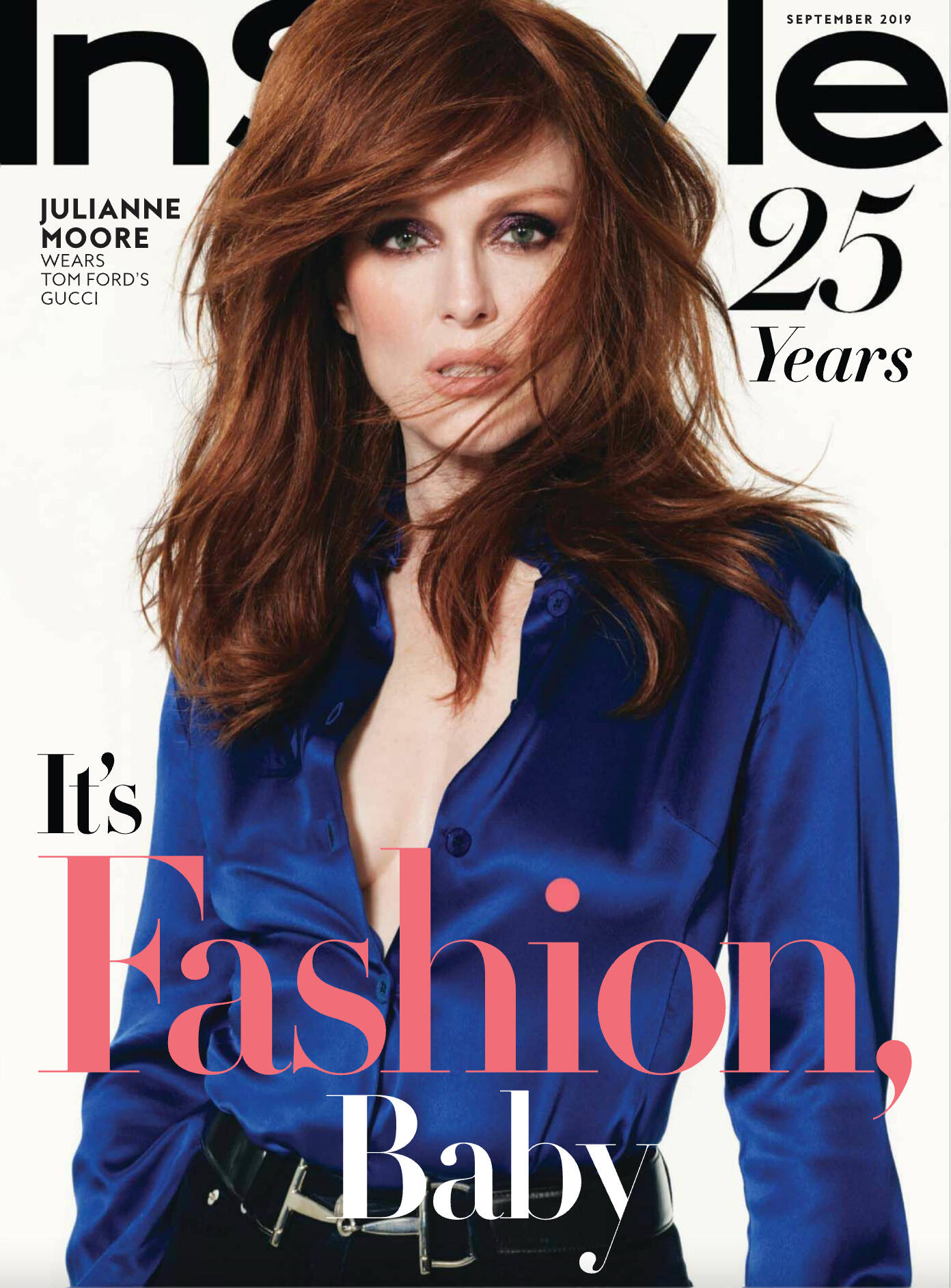 InStyle Magazine, September 2019. Design worn by Michelle Dockery.